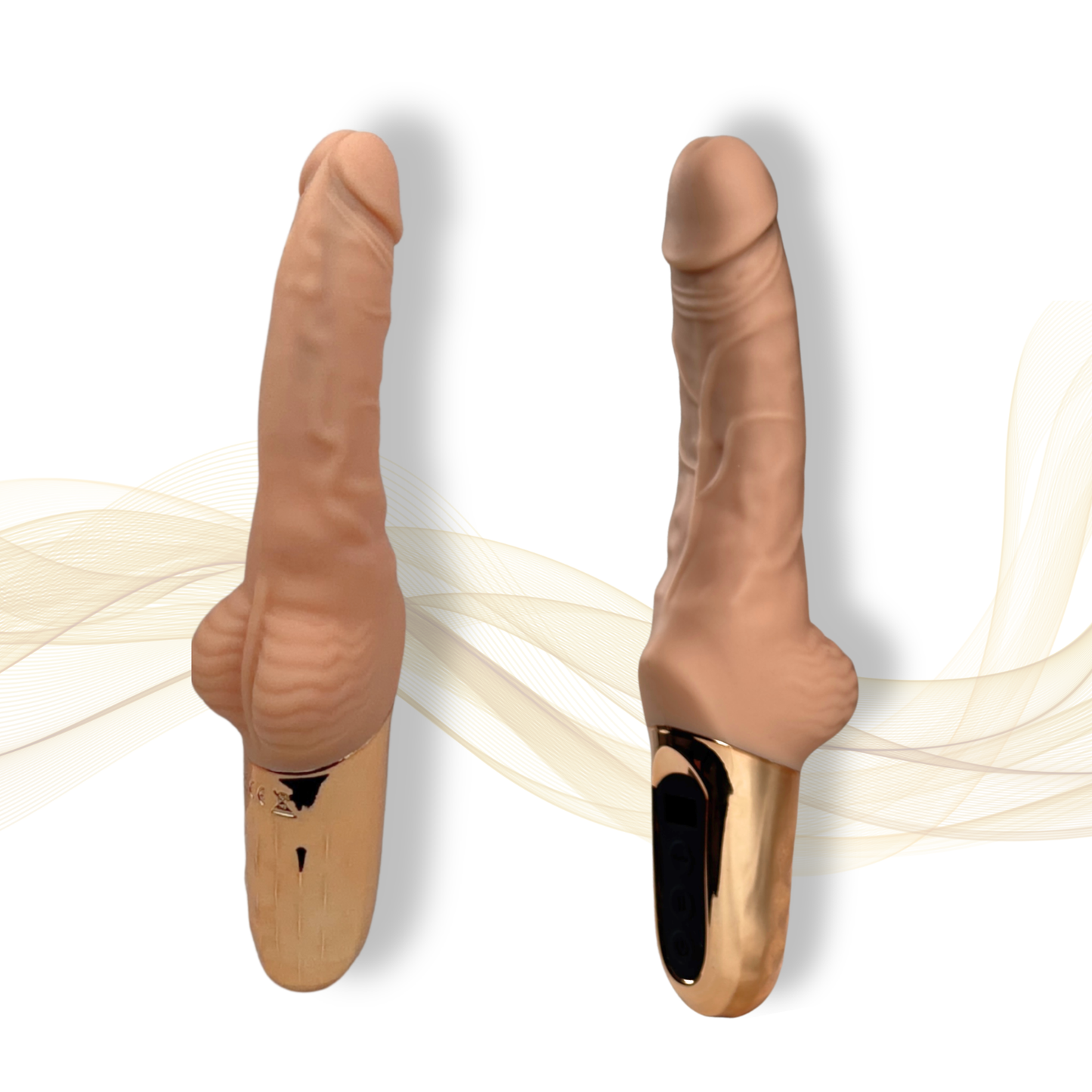 PulseSeduce – Vibrerende dildo met USB-C opladen