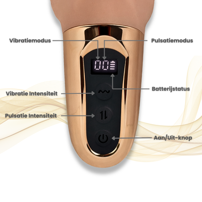 PulseSeduce – Vibrerende dildo met USB-C opladen
